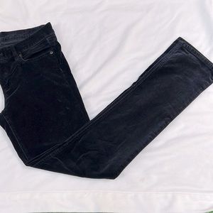 J. Crew - Velvet matchstick pants